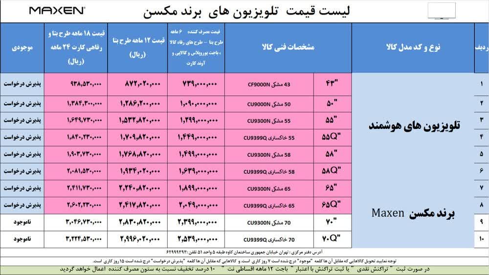 تلویزیون مکسن